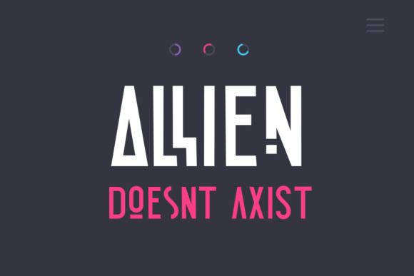 Allien Font - Preview 6