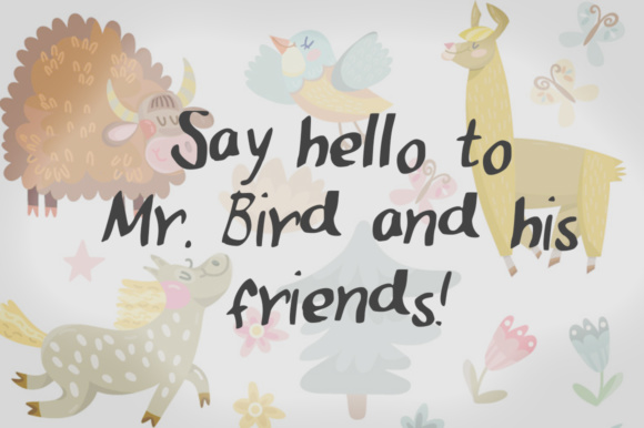Allison's Marker Font PNG with transparent background - Preview 3