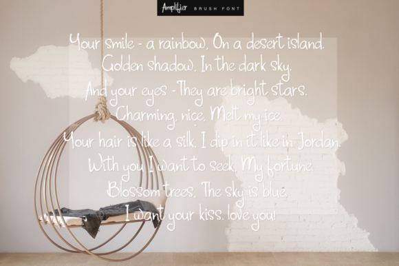 Amplifier Font PNG with transparent background - Preview 4
