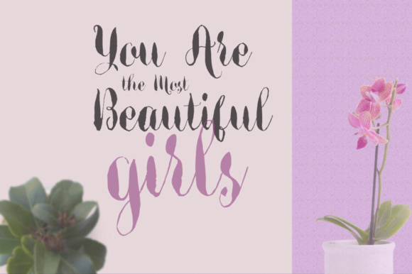 Aniston Font - Preview 2