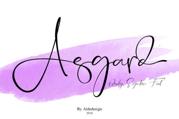 Asgard Font - Preview 1