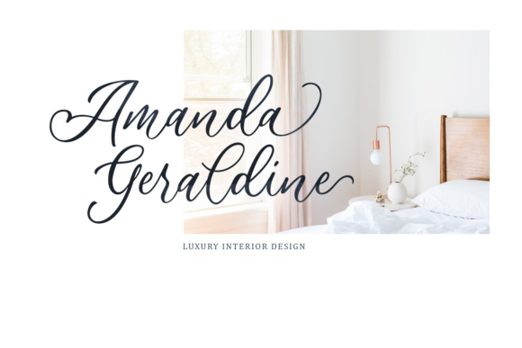 Athalia Script Font - Preview 1