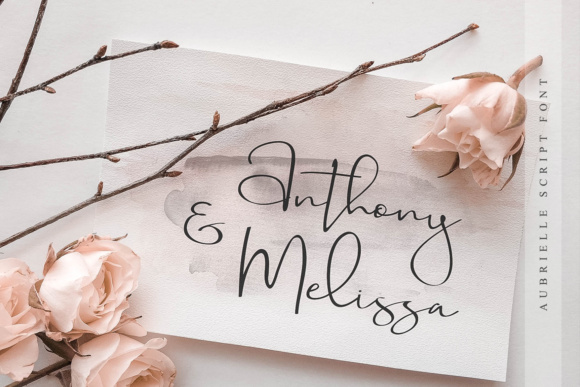 Aubrielle Font - Preview 1
