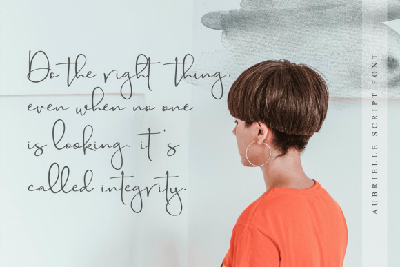 Aubrielle Font - Preview 5