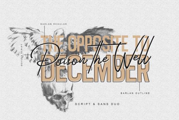 Barlan & Sevilla Duo Font - Preview 1