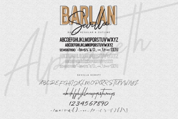 Barlan & Sevilla Duo Font - Preview 6