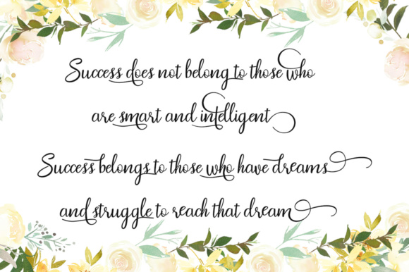 Beautiful Font - Preview 4