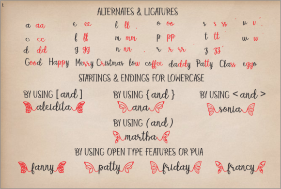 Betterfly Font - Preview 6