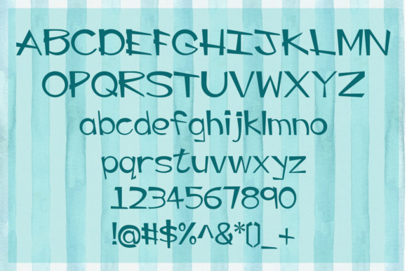 Big Guy Font - Preview 1