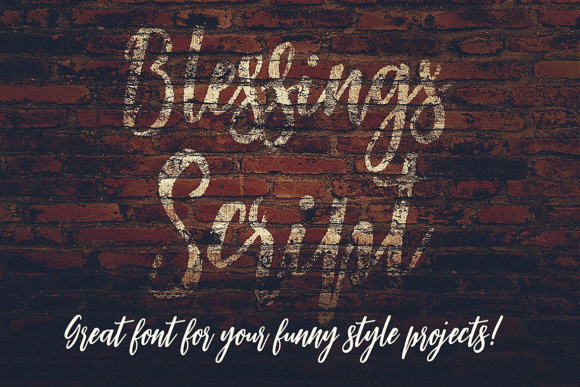 Blessings Font - Preview 3