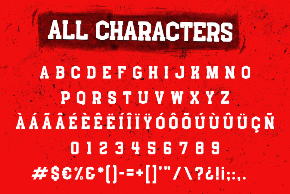Boxing Font - Preview 5