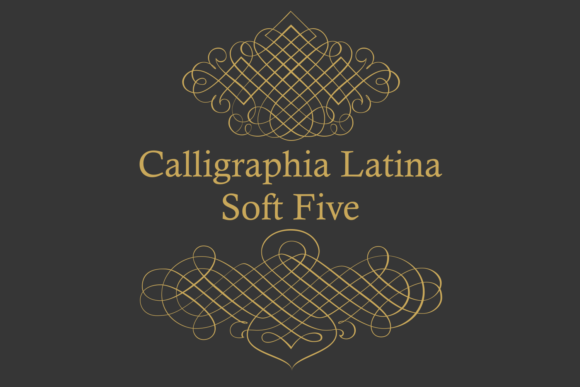 Calligraphia Latina Soft Five Font - Preview 1