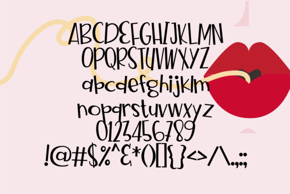 Canoodling Font - Preview 1