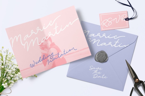 Dear Jane Script Font - Preview 2