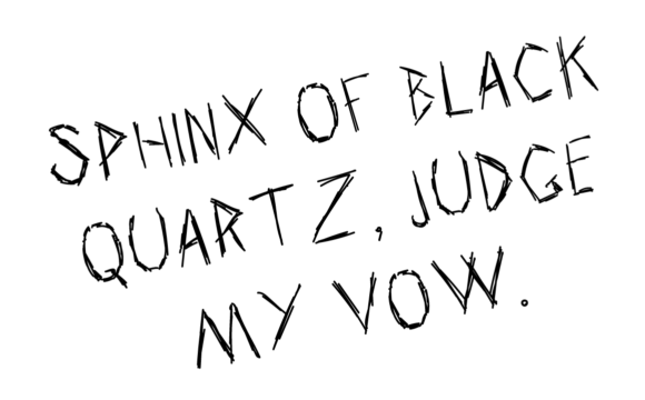 Dirty Punk Font PNG with transparent background - Preview 2