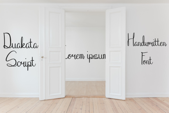Duakata Font - Preview 2