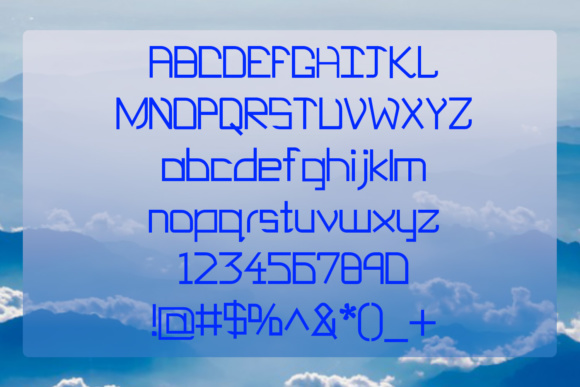 EP Heaven Font - Preview 1