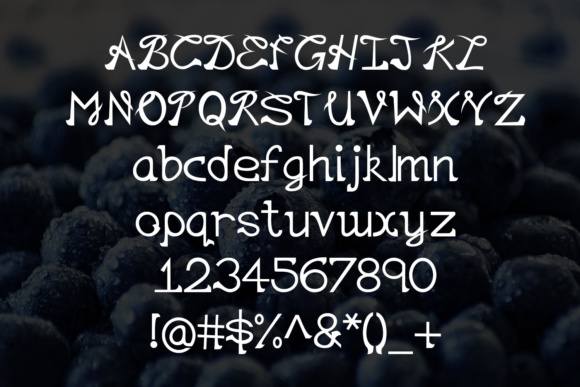 EP Lazy Font - Preview 1