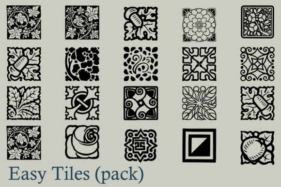 Easy Tiles Font - Preview 1