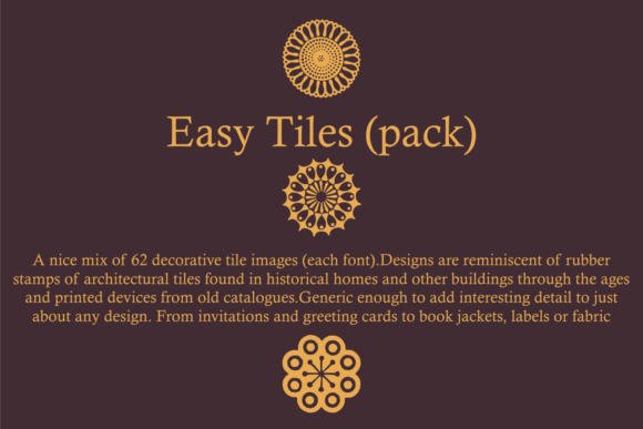 Easy Tiles Font - Preview 2