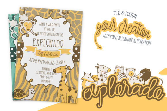 Explorado Font PNG with transparent background - Preview 2