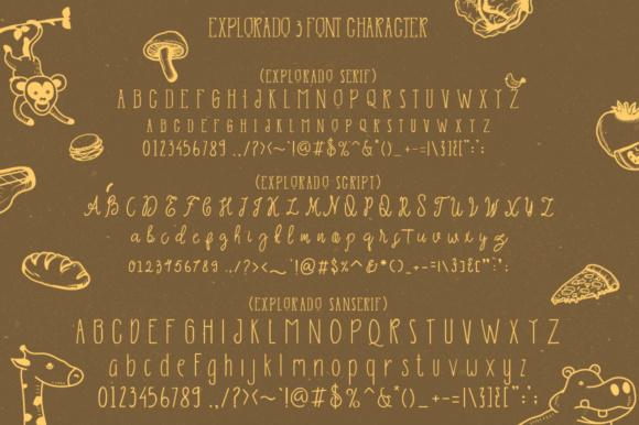 Explorado Font - Preview 4