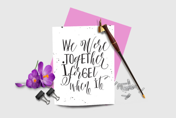 Flourish Font - Preview 5