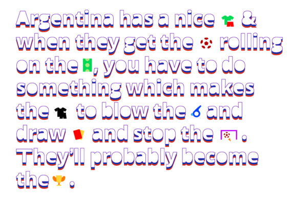 FontBall Font PNG with transparent background - Preview 6