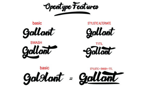 Gallant Font - Preview 2