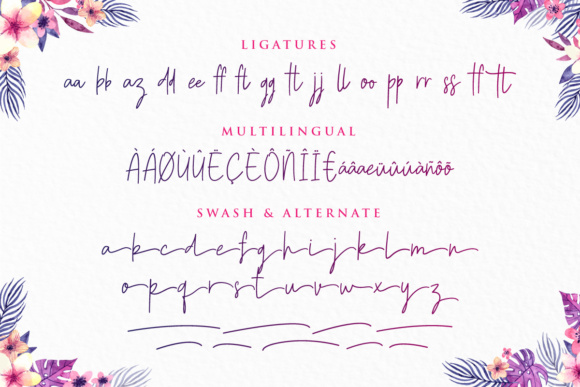 Gasttula Font - Preview 2