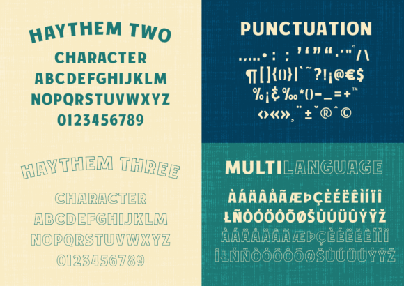 Haythem Font - Preview 3
