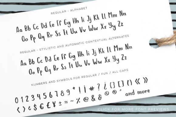 Hola Bisou Family Font - Preview 5