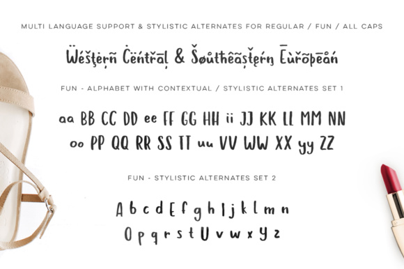 Hola Bisou Family Font - Preview 6