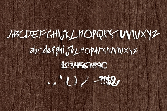 Jhagat Raya Font PNG with transparent background - Preview 3