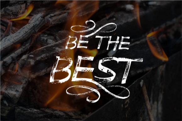 Kayu Bakar Font PNG with transparent background - Preview 2