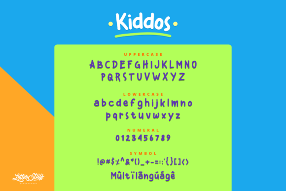 Kiddos Font - Preview 2