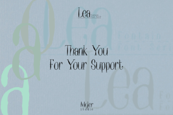 Lea Font PNG with transparent background - Preview 6