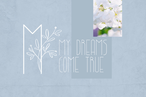 Lightbon Font PNG with transparent background - Preview 4