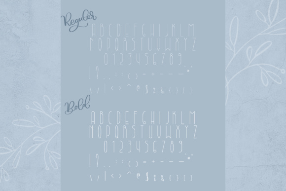 Lightbon Font PNG with transparent background - Preview 5