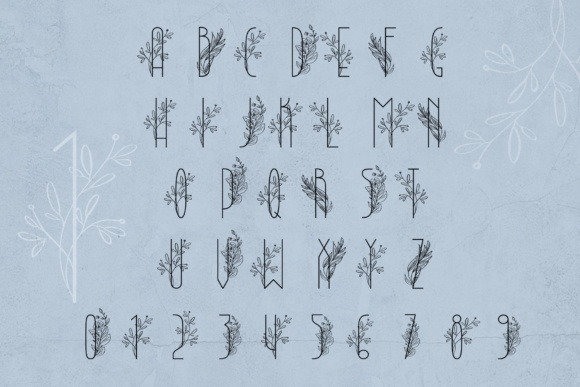 Lightbon Font PNG with transparent background - Preview 6