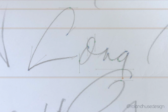 Long Night Font PNG with transparent background - Preview 1