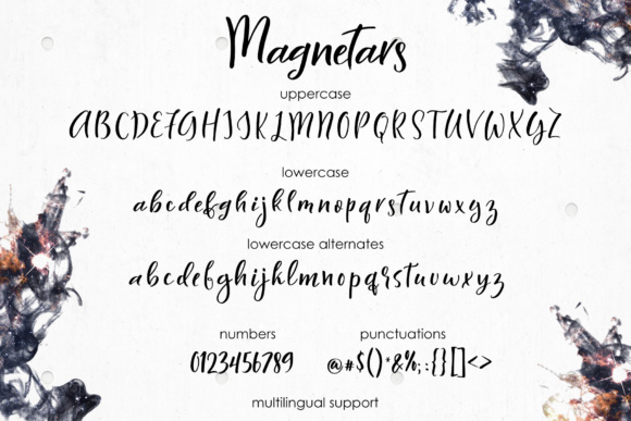 Magnetars Font PNG with transparent background - Preview 2