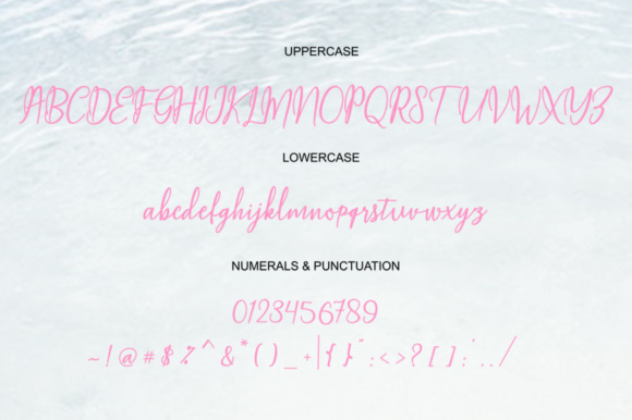 Maqella Font PNG with transparent background - Preview 5