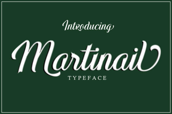 Martinail Font PNG with transparent background - Preview 1