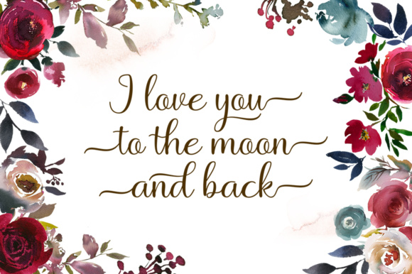 Miadiena Font PNG with transparent background - Preview 1