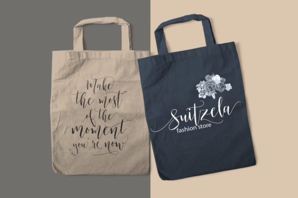 Mustica Script Font PNG with transparent background - Preview 6