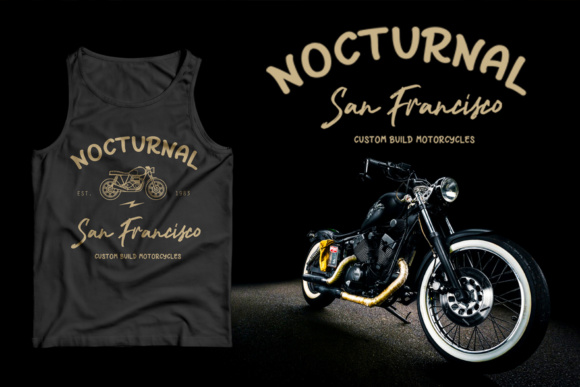 Nocturnal Script Font PNG with transparent background - Preview 6