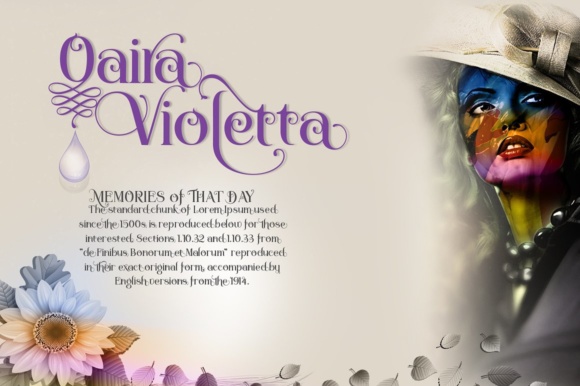 Novelia Font PNG with transparent background - Preview 3