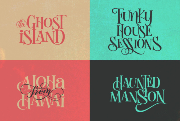Ocean Twelve Font PNG with transparent background - Preview 3