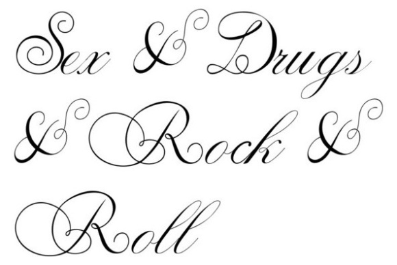 Penabico Font PNG with transparent background - Preview 4